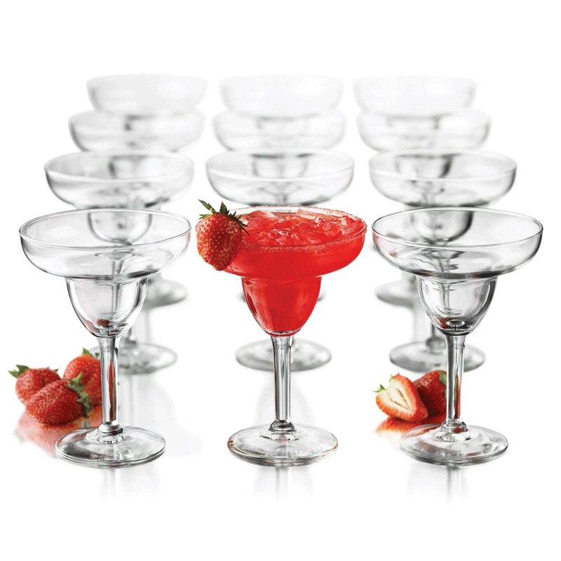 12piece Margarita Party Set 8 Oz Buy Cheap Margarita Glasses