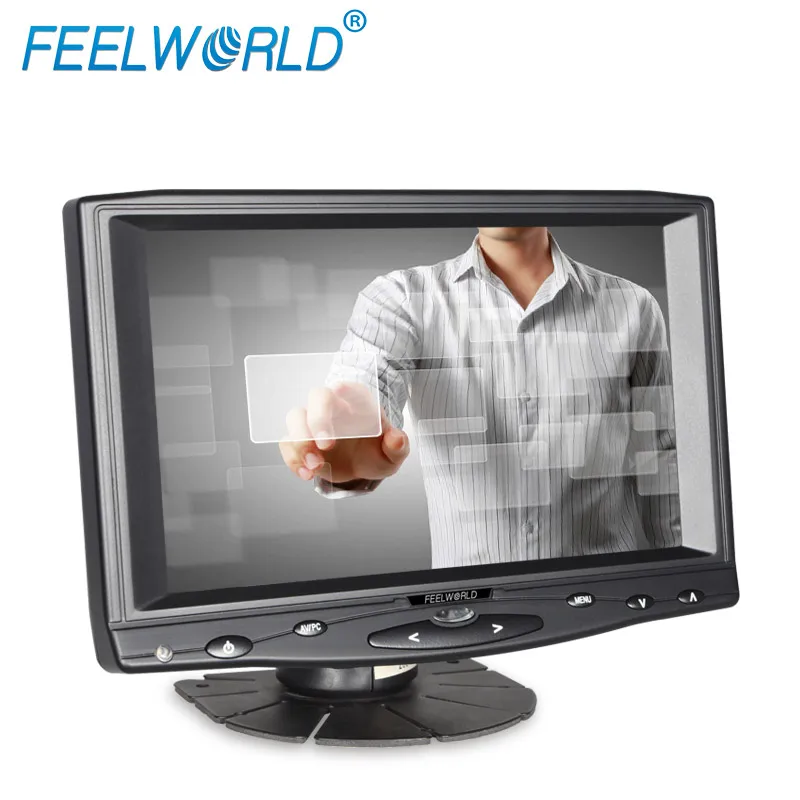 

Car display 1080P support low power consumption standard bracket VGA Video1 Video2 Audio HDMI 7 inch tft lcd monitor