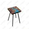 latest best sale design solid wood made epoxy resin coffee table resin table epoxy river table for high class home and hotel