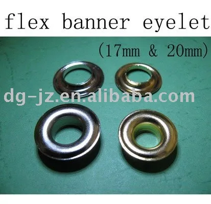 Brass Flex Banner Eyelet Flex Banner Nickle Free Grommet View