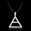 Wholesales Movie 30 Seconds To Mars Triad Triangle Silver Necklace Echelon Pendant necklace