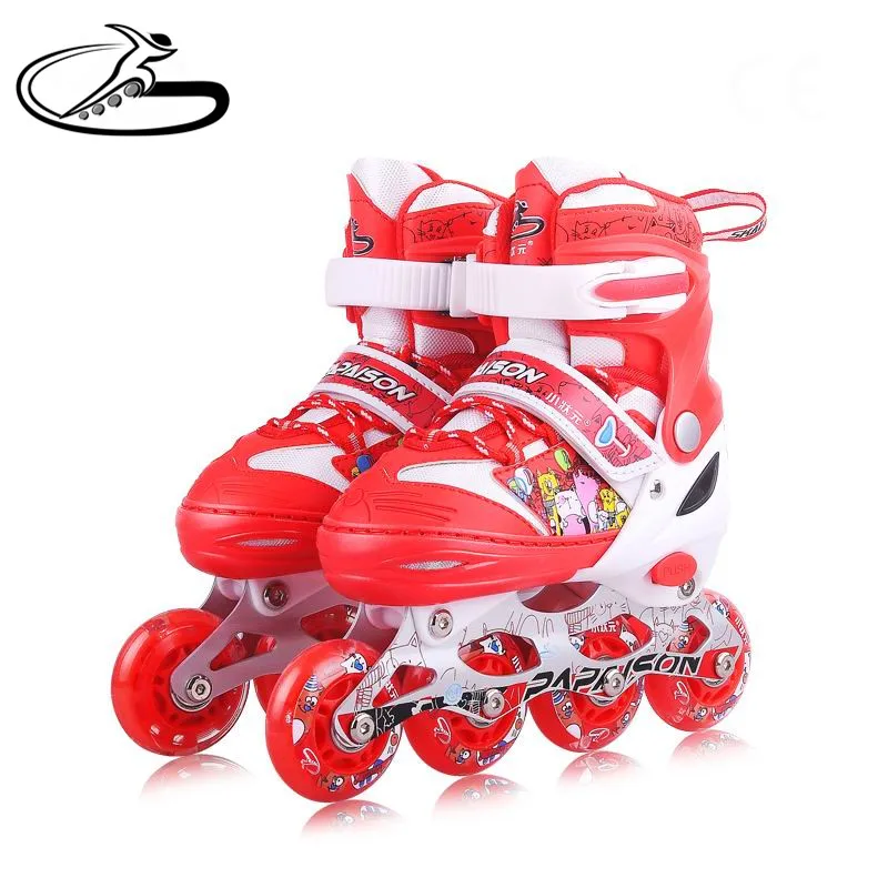 

flashing roller skate with led lights kids light up shoes, Blue , pink, red