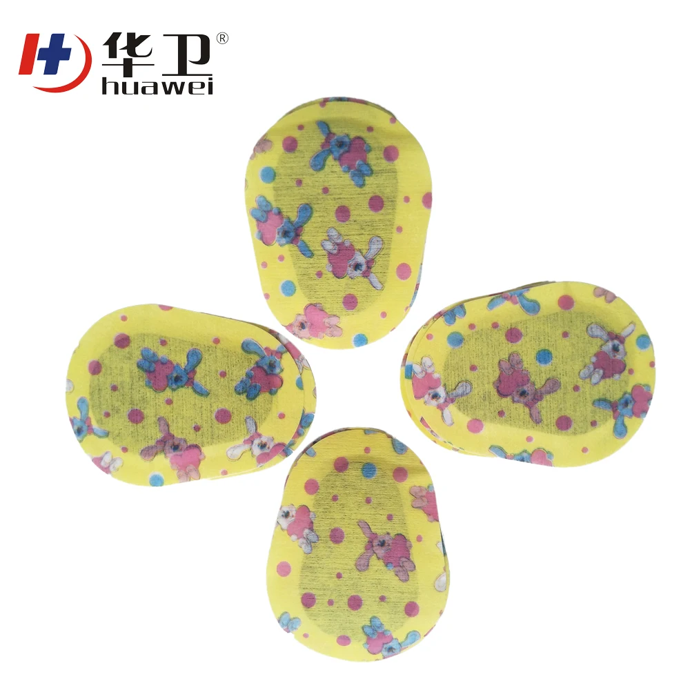 free sample colorful medical dressing sterile eye pad