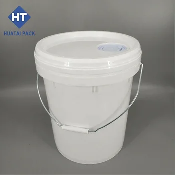 18kg/18l Pp Plastic Oil Buckets With Spouts Cover And Metal Handle ...