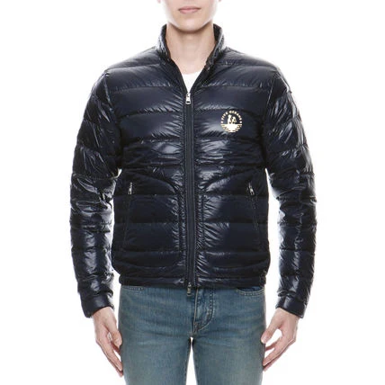 
OEM custom new fashion man Shearling leather biker jacket zip fastening and patch pockets jackette for men 