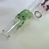 Multiturn transparent fashion user-friendly frog Shape of glass drinking straw