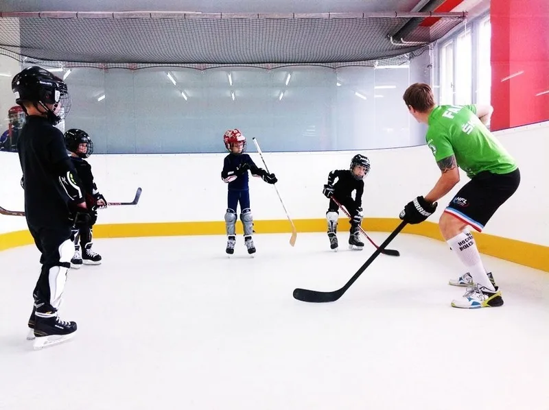 Polyethylene Ecofriendly Recycled Hockey Skating Rink Floor Tile Uhmw