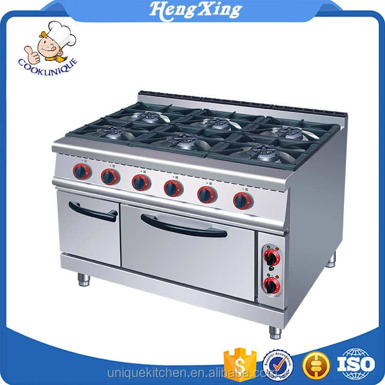 Factory Price Stainless Steel Commercial Industrial 6 Burners Gas Stove Cooking Range Buy