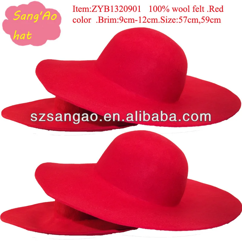 

Manufacture wide brim floppy dancing caps for woman or man wholesale, Colors