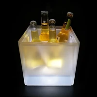 

led foam ice bucket silicone ice bucket ice chest cooler