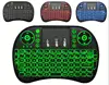I8 Wireless mini keyboard 2.4GHZ Backlight Wireless touch pad IR Remote keyboard for Android TV BOX Projector computer
