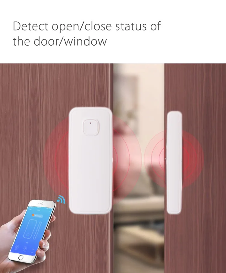 zemismart smart life app control wifi windows sensor door sensor