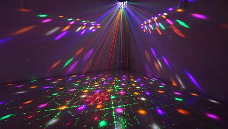 ALIEN New Led 9 Color Multi Function Laser Light Projector