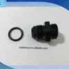 Aluminium Alloy Black Male AN10 to Male An10 7/8" OBR Adapter o-ringed Hose Ends Fittings