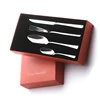 Custom Logo Printed Recycle Usage Fork Spoon Packaging Paper Tableware Box With Lid
