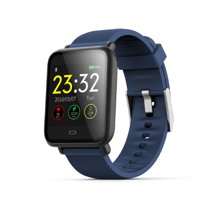 1.3inch HD touch screen Q9 smart bracelet fitness tracker watch