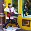 Showcase display decoration fiberglass musician Elvis Presley statue