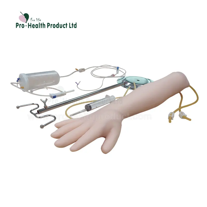 Iv Training Arm Kit Practice Arm Intravenous Infusion Model With Iv Stand Multi Vein System For