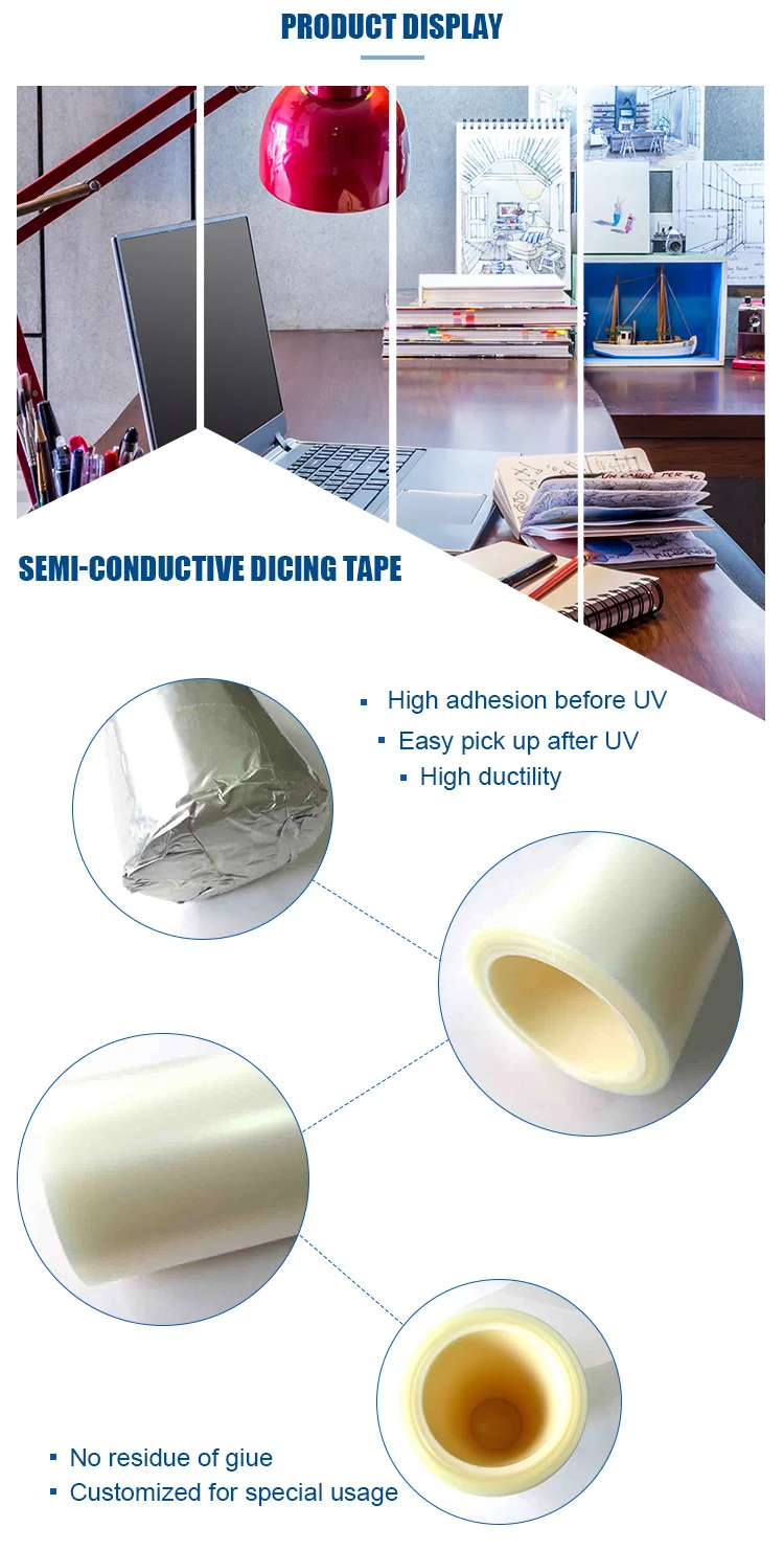Best Selling Excellent Wafer Dicing Uv Resistant Tape