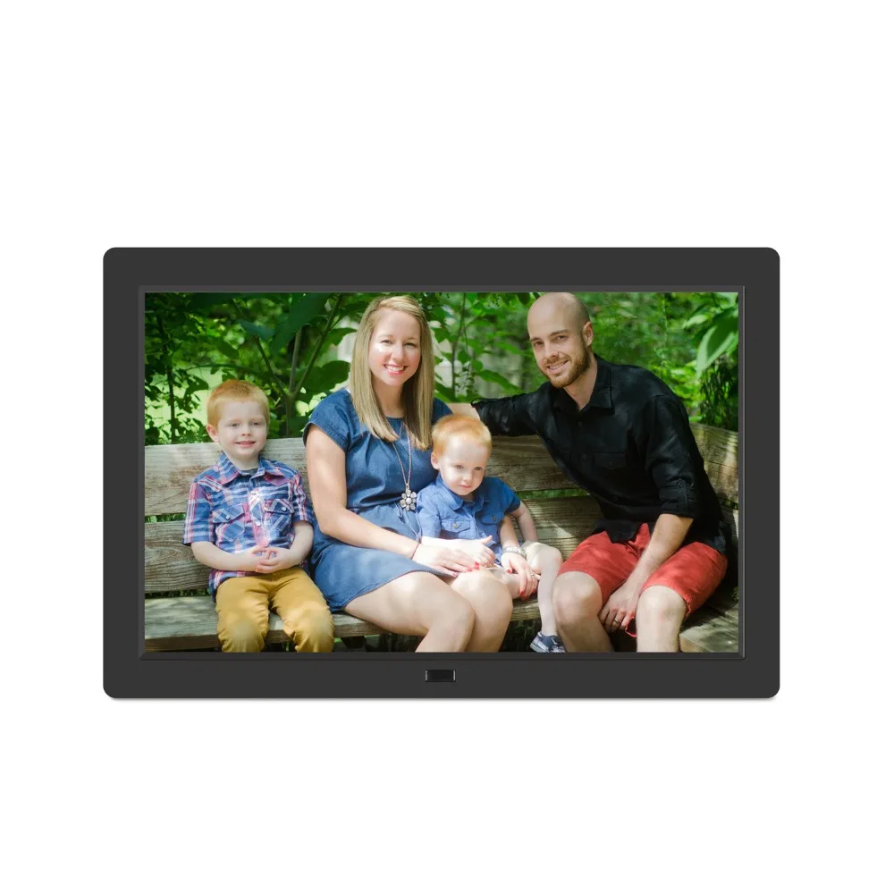 

8 inch Digital Photo Frame photo music 1080P Video picture frame Advertising player, White/black
