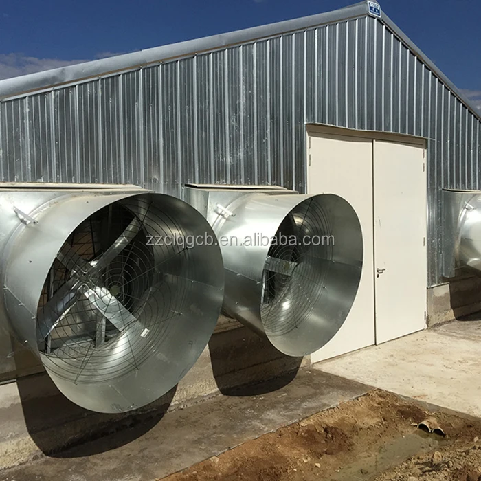 Pakistan Sale Control Shed Poultry House Farming Chicken Farm Building