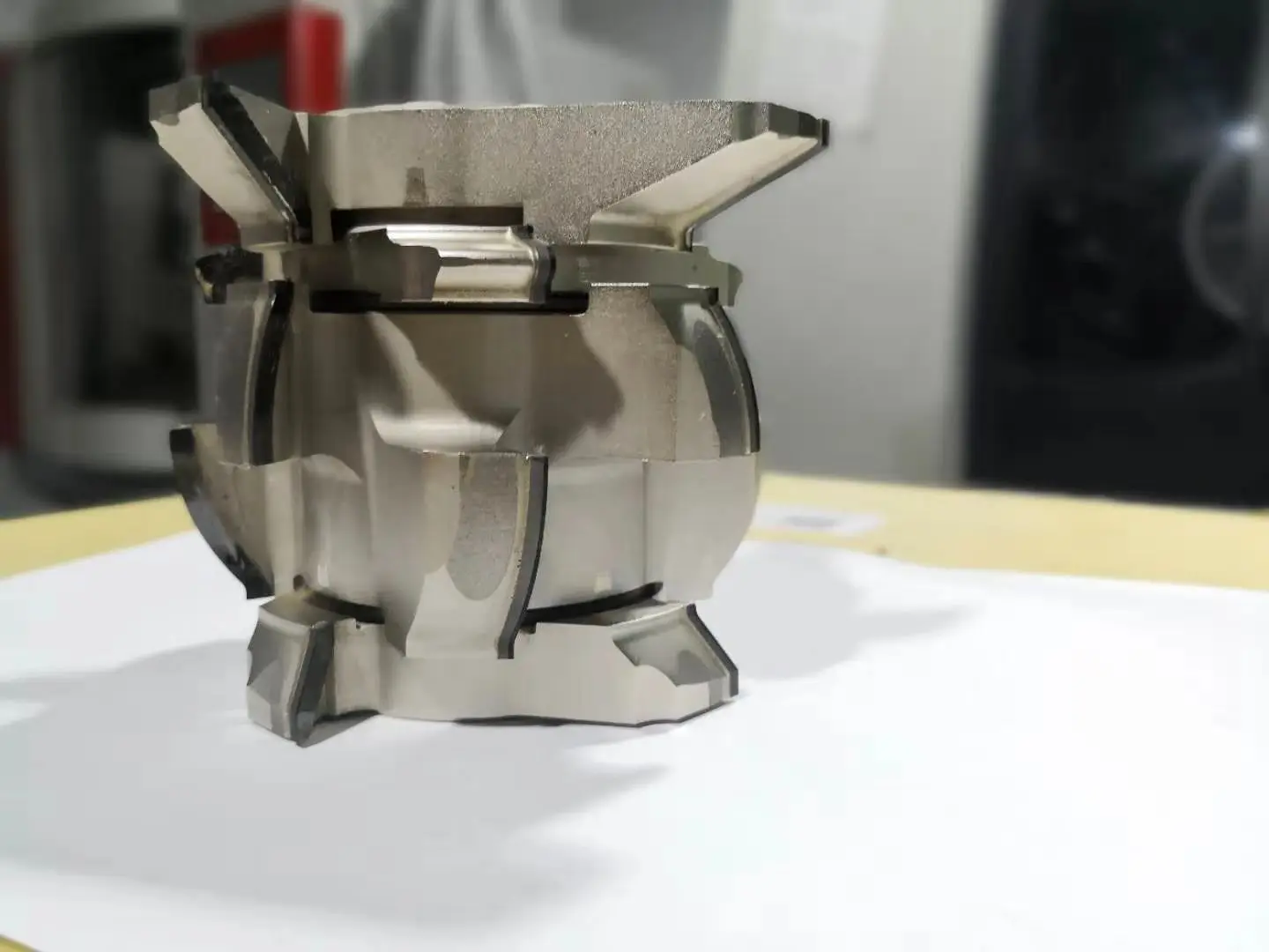 Wood machine tool parts pcd woodworking cnc concrete diamond cutter head