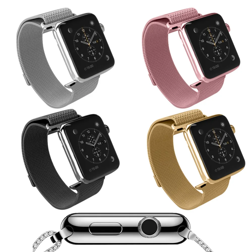 

Keepwin Milanese Mesh Watch Strap Custom Designer g shock Watch Band strap for Apple iWatch 38 40 41 42 44 45mm, Custom color