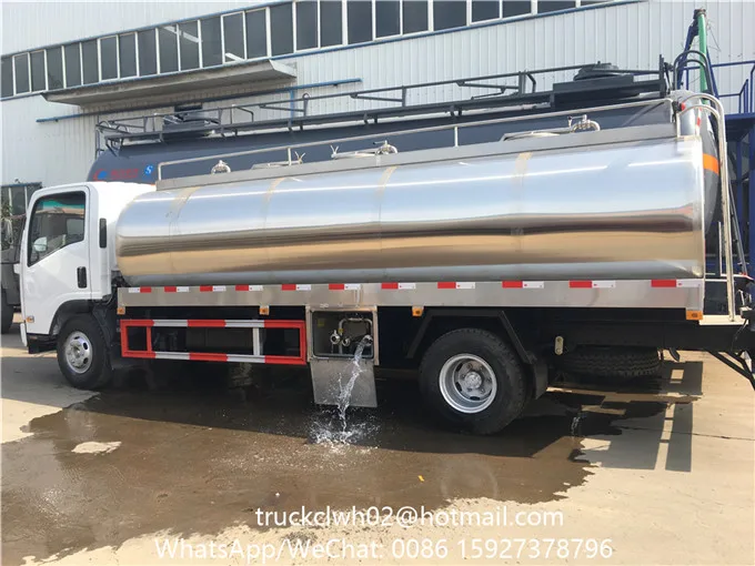 milk truck tank