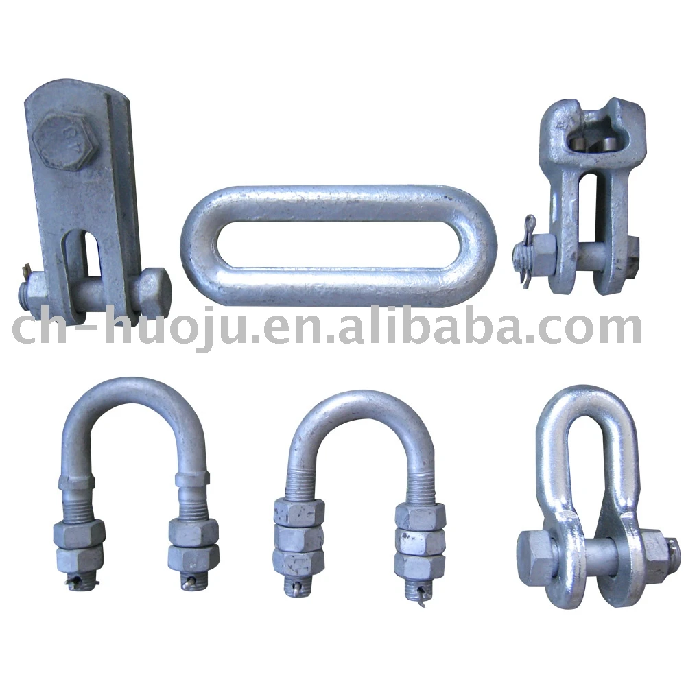 Overheadline Hardware Fittings / Shackle / U Bolt / Socket Clevis