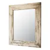 Mirror with Barnwood Frame Wall Mount Handmade Rustic Reclaimed Wood 22 x 26 Inches 4