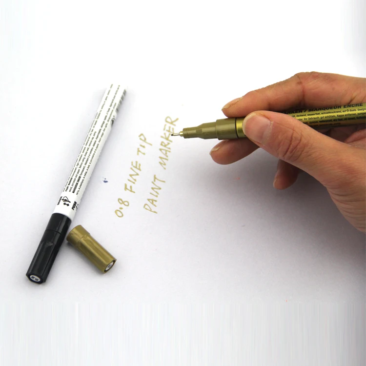 Oem Artist Grade Chalk Finecolour Marker Pen Permanent Paint Fabric Markers Wholesale,Sketch