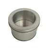 Best selling Custom PVC Window Cigarette Tin Round Watch Tin Box with Foam