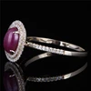 yellow gold natural ruby gemstone fashion ring