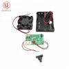 Motion sensor recordable USB sound chips with DC fan