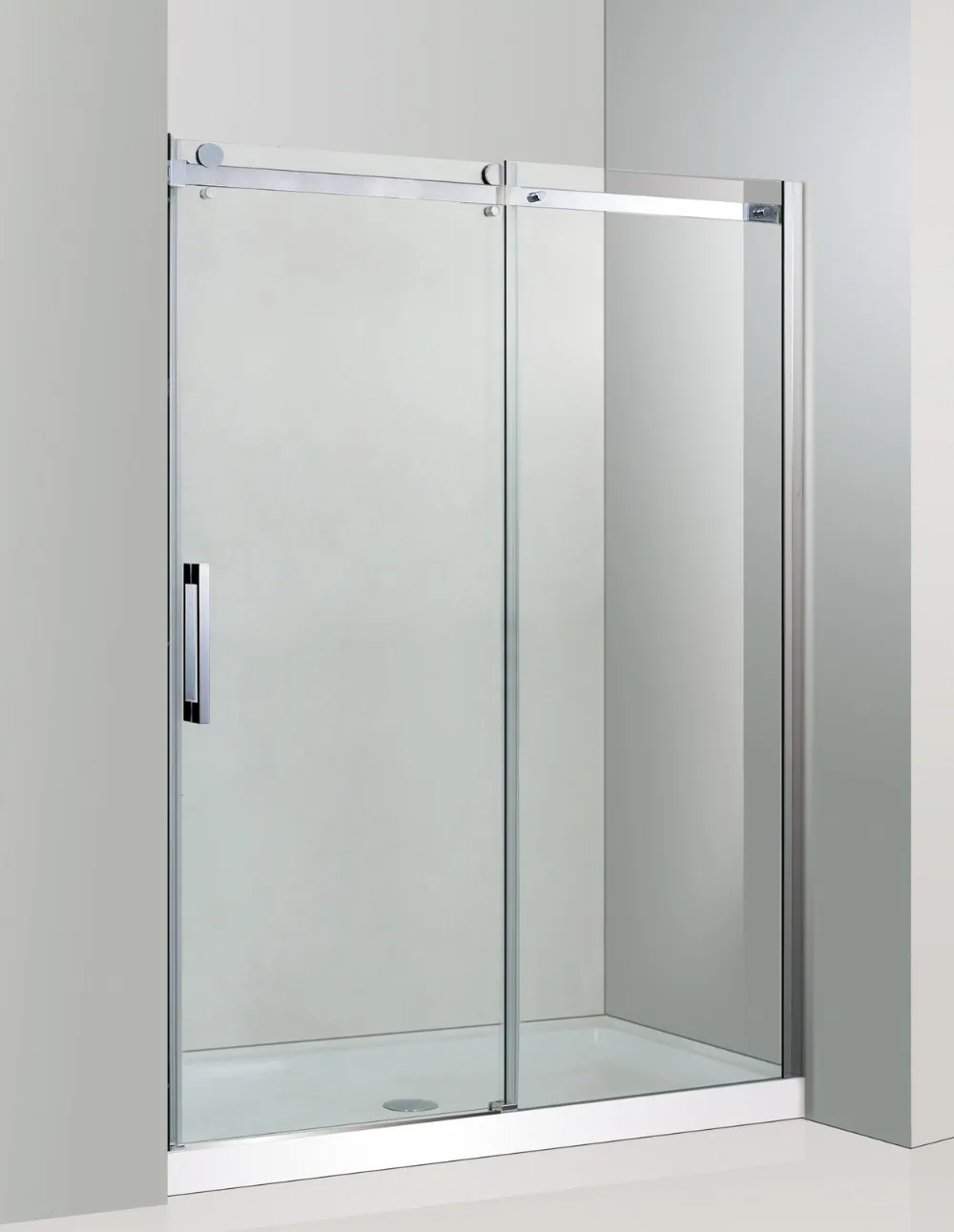 China Wholesale Shower Glass Door Interior Frosted Glass Bathroom Door