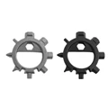 12 Functions Stainless Steel EDC Screwdriver Key Ring Bottle Opener Bike Tool Pocket Multi Tools for
