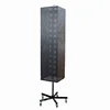 Fashion Design Rolling Four Sides metal Pegboard Display Rack