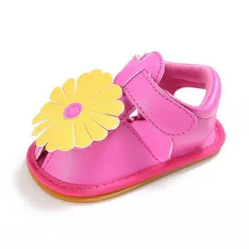 sunflower baby shoes