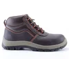 basic professional leather safety boots steel toe cap safety shoes work boots men work foot wear