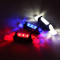 

Portable Rechargeable LED USB Cycling Bike Light COB Tail Light Bicycle Rear Light