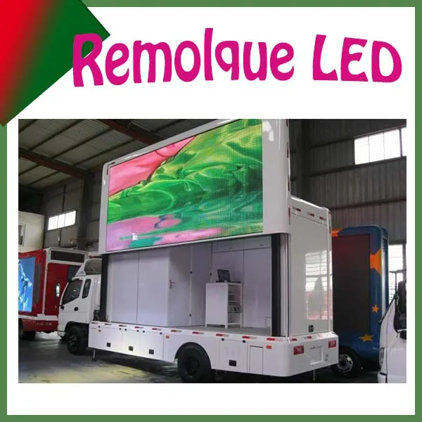 Camion Doble O Triedro Giratorio Gigante Remolque Con Pantalla Led P10mm Alto Brillo A Todo Color Pantalla China De Camiones Senalizacion Digital Y Muestra Identificacion Del Producto Spanish Alibaba Com