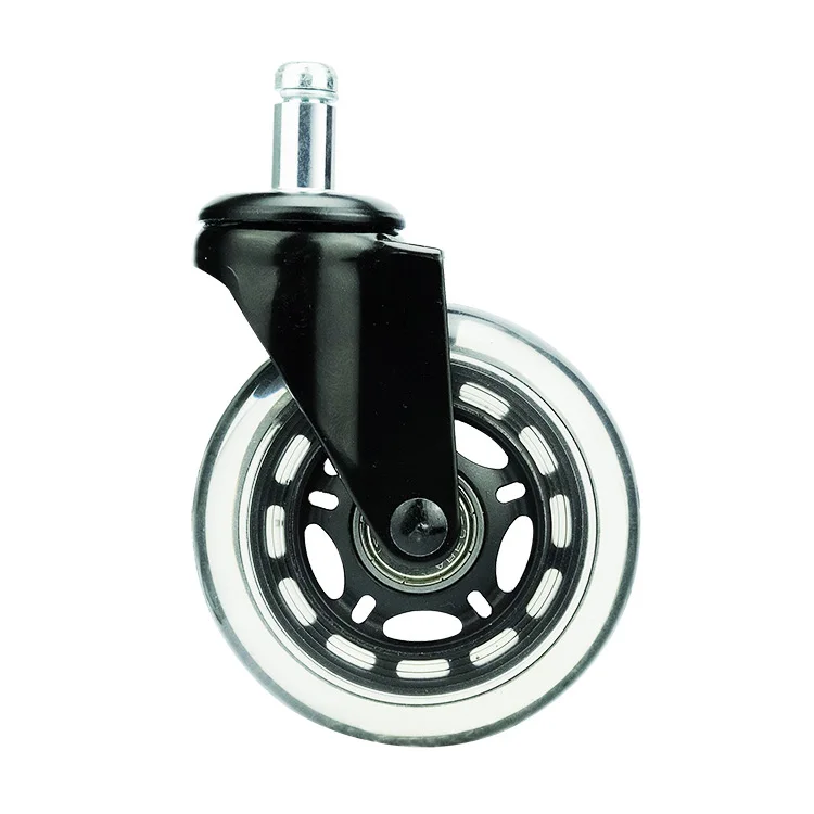 wbd 透明 pu 办公椅子家具脚轮