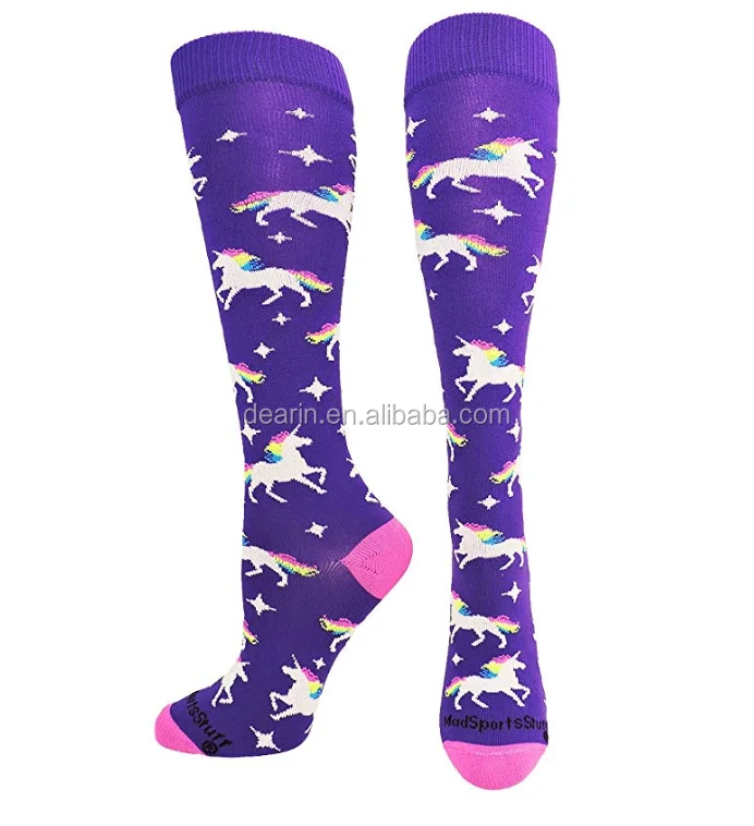 
DYHR 062 Equestrian ,Horse riding, Horsemanship socks,Knee high for Children 