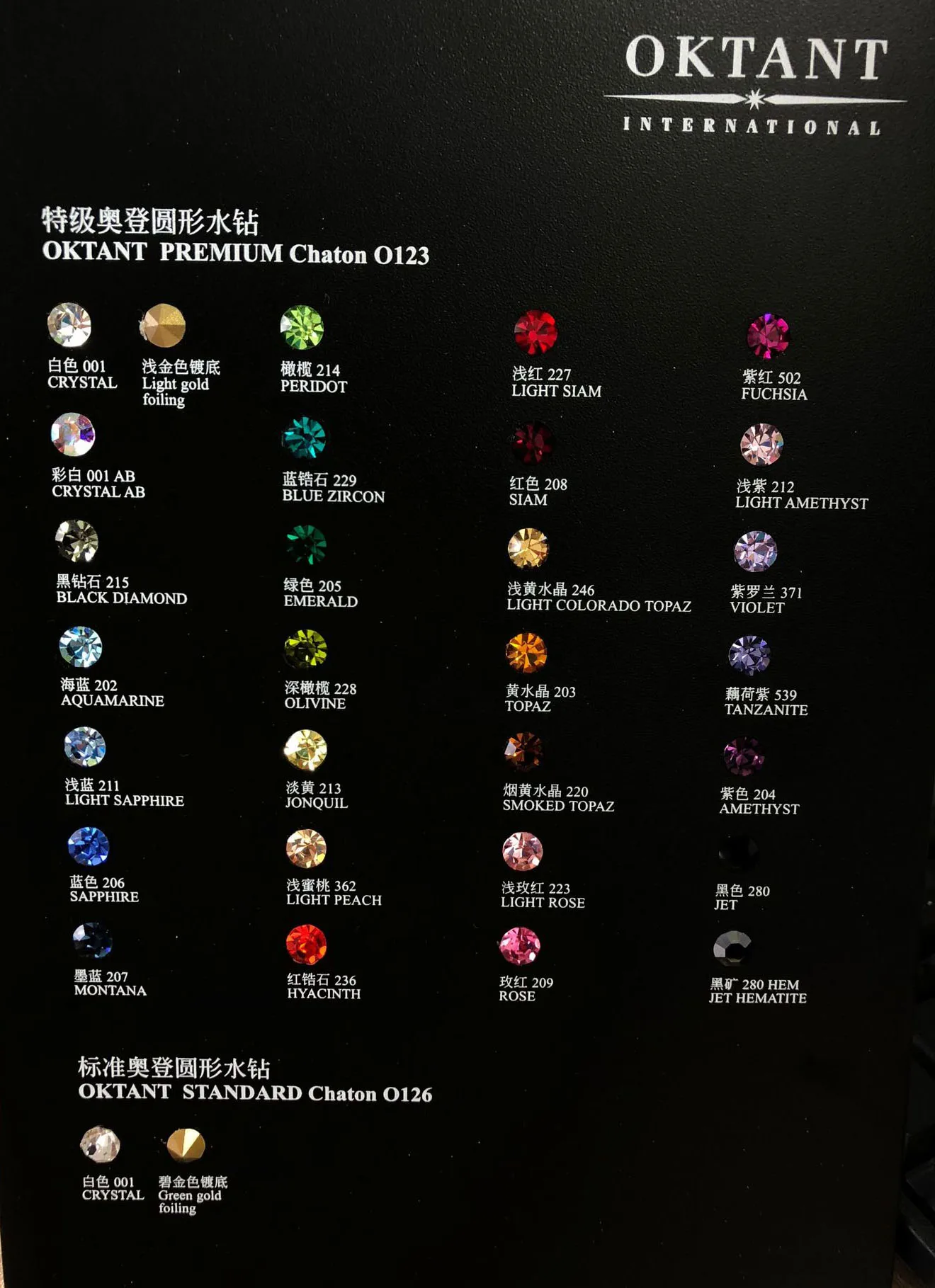 Oktant Hot Selling Mc Crystal Chaton Strass Rhinestone| Alibaba.com