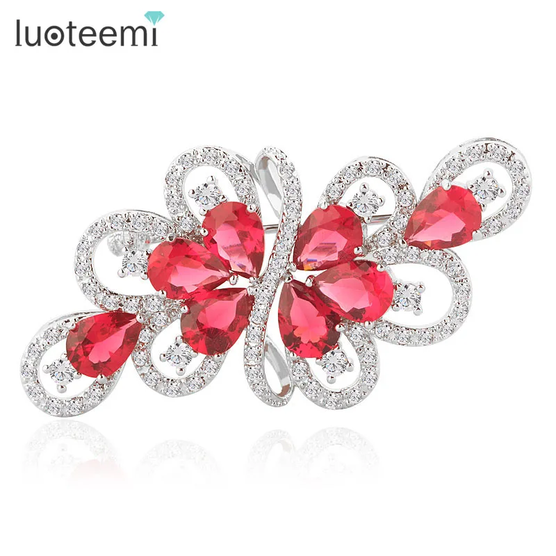 

LUOTEEMI 2015 New Design Cheap Funny Fashion Cubic Zirconia Jewelry Decorative Bridal Bulk Brooch, N/a