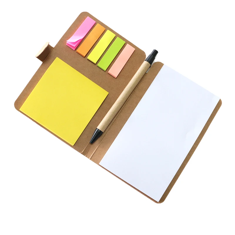 letter shaped post it notes