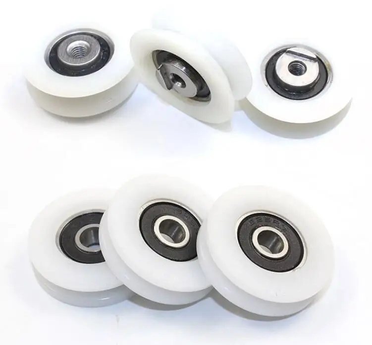 2019 Best Quality Sealed Heavy Duty Plastic Roller Wheel Garage Door