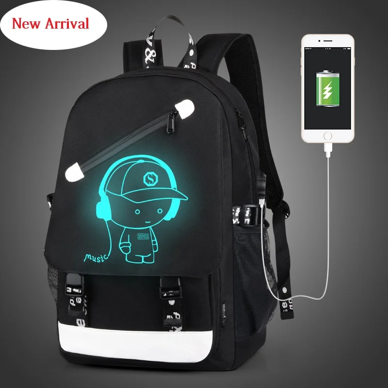 school backpack with usb charger