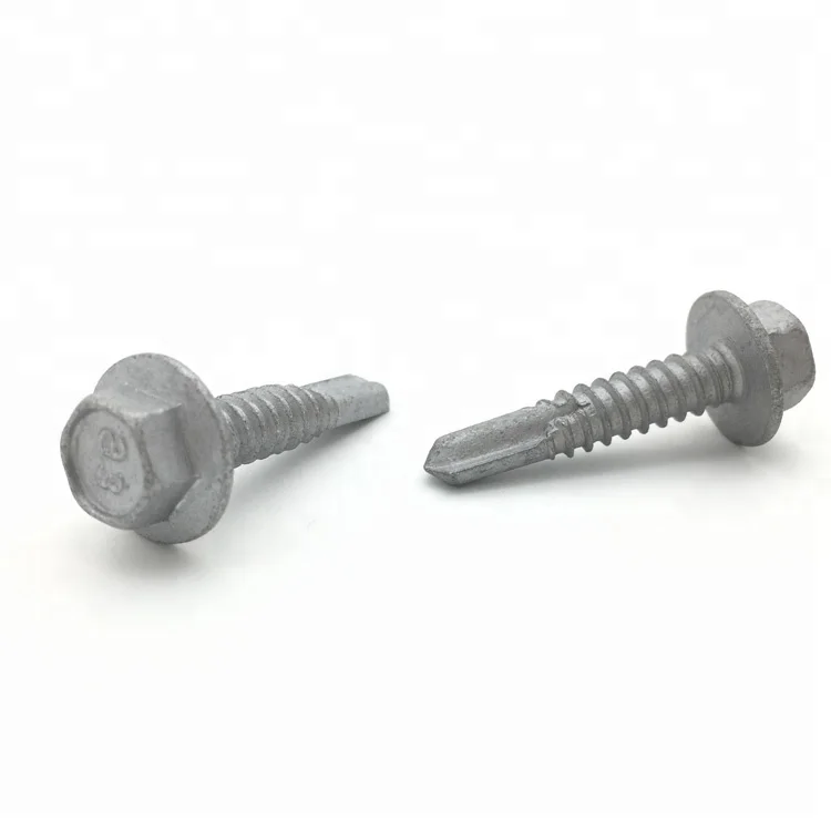
Galvanised Hex Washer Head Tek Screw Self drilling Screws 