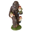 Bigfoot Carry The Garden Gnomes Hand Made Resin Statue Full Color Realistic